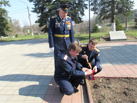 Dorogu Pamyati vstretili Rzhev i Tver