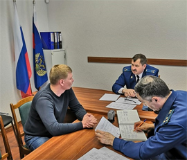 Evgrafov prinimaet predprimatelej