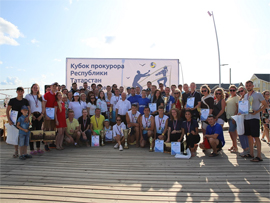 Chuvashskie prokurory sygrali v plyazhnyj volejbol