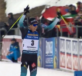 Johannes vyigral zavershivshij chempionat v Antholce mass start3