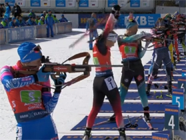 Marte Rejseland s Tiril Ekhoff vyrvali zoloto estafety v Antholce1