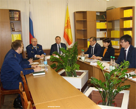 Vasilij Poslovskij vmeste s Gennadiem Fedorovym prinyali grazhdan v Morgaushah