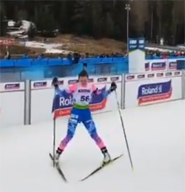 Yuniorka Shevchenko prodemonstrirovala vzroslyakam kak pobezhdayut v biatlone2