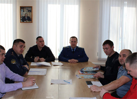 Prokuror Batyrevskogo rajona obsudil s pravoohranitelyami