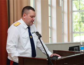 Rukovoditel SU SKR po Chuvashii Aleksandr Poltinin na rasshirennoj kollegii vedomstva podvel itogi raboty za pervoe polugodie 2019 goda