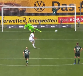 Ajntraht pobedil Volfsburg