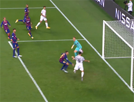 Bavariya sygrala pechali v setku Barsy21