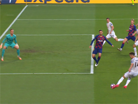 Bavariya sygrala pechali v setku Barsy8