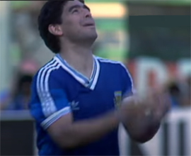 Diego Maradona na chempionate mira 1990 goda1