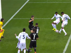 Real spassya v matche s Borussiej