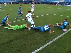 Zenit doma proigral Bryugge v gruppe Ligi chempionov5