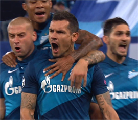 Zenit doma proigral Bryugge v gruppe Ligi chempionov8