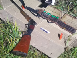 Gladkostvolnoe oruzhie figuranta