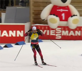 Legrejd v sprinte v Kontiolahti ostalsya bez prizov