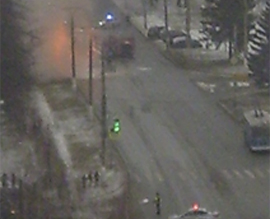 Ot avtobusa v Cheboksarah ostalsya lish obuglivshijsya ostov1