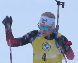 Johannes Byo dobralsya do finisha chetvertym