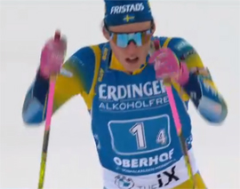 Anna Eberg dobyla SHvecii bronzu v zhenskoj estafete v Oberhofe