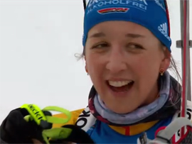 Franciska Projs vyvezla Germaniyu v pobediteli