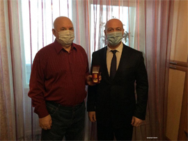 Prokuror CHuvashii Andrej Fomin navestil byvshego pervogo zamestitelya prokurora CHuvashii Valeriya Bobkova