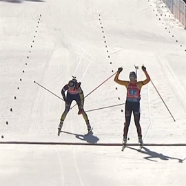 Franciska Projs zavoevala serebro dlya Germanii v estafete v Poklyuke