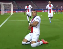 Mbappe het trikom Barse na Kamp Nou othodnuyu propel8