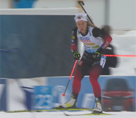 Tiril Ekhoff ij Norvegiya pobedili v smeshannoj estafete v Poklyuke1