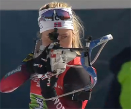 Tiril Ekkhoff blestyashche vyvela norvezhek v lidery estafety v Poklyuke