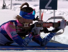 Rossijskie biatlonistki provalili mass start v Poklyuke