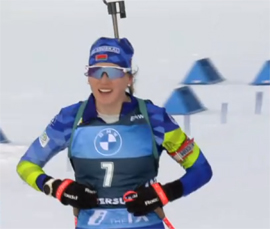 Dinara Alimbekova vzyala serebro v mass starte v Estersunde