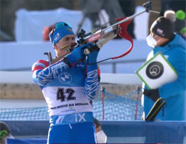 Eduard Latypov zamknul desyatku v sprinte v Nove Mesto