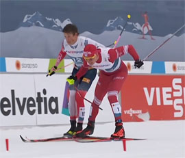 Kak Aleksandru Bolshunovu slomali palku na finishe lyzhnogo marafona na chempionate mira1