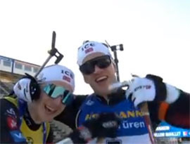 Tarej i Johannes Byo zanyali pervoe i vtoroe mesto v gonke presledovaniya v Nove Mesto