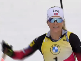 Tiril Ekkhoff zavoevala serebro v gonke presledovaniya v Estersunde