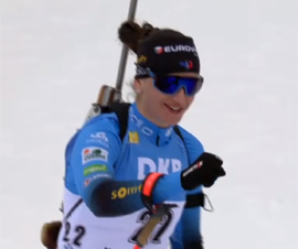 ZHuliya Simon zanyala chetvertoe mesto v gonke presledovaniya v Estersunde