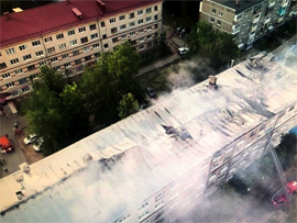 Pozhar novocheboksarske 14 juli 2021 1