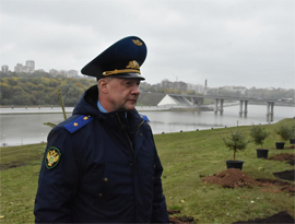 Andrej Fomin na zakladke allei CHtboksary