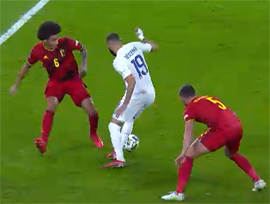 Francuzy vyigrali u belgijcev polufinal Ligi nacij6