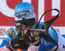 Loginov vnov sorval poslednij vystrel na stojke