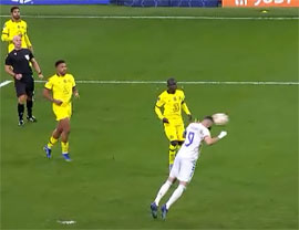 Karim Benzema zabil reshayushij gol Chelsi2