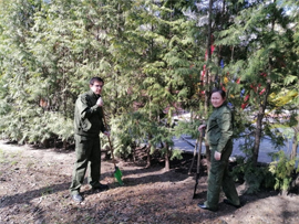 SKR Chuvashii blagoustraivaet memorial
