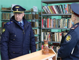 Prokuror Chuvashii Fomin proveryaet koloniyu