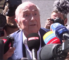 Blatter posle opravdaniya