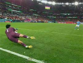 Yassin Bunu vyvel Marokko v chetvertfinal3