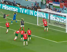 Teo ernandes zabivaet gol marokko