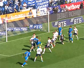 Gol dinavoza bitello krylishkam promah golkipera1